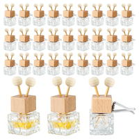 Huile essentielle désodorisant évent clip auto parfum voiture suspendu diffuseur bouteille vide pour aromathérapie parfum ornement décor