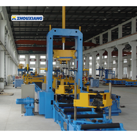 Ligne de production automatique CNC Zhouxiang pour la fabrication et la soudure de poutres en acier préfabriquées