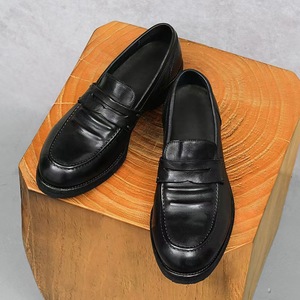 Chaussures habillées formelles pour hommes, fabriquées à la main par Goodyear, design italien, en cuir véritable, pour le bureau et les affaires, collection printemps - Product Image 3
