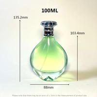 Flacon de parfum unique de haute qualité, flacon de parfum de luxe 100 ml, contenants d'emballage cosmétique