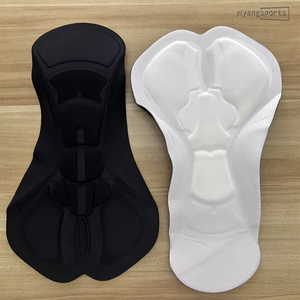 男性用自転車パッド入りショーツアクセサリー 3D クロッチシリコンゲルサイクリングシャモアパッド - Product Image 3