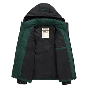 แจ็กเก็ตแฟชั่นสำหรับผู้ชายกันหนาวและให้ความอบอุ่นเสื้อแจ็กเก็ตของผู้ชายสำหรับฤดูหนาว - Product Image 5