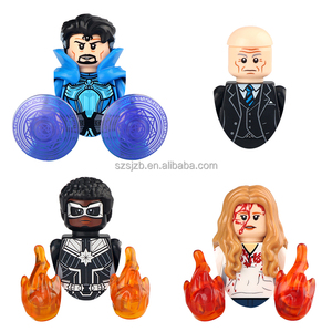 Mới Kt1058 Mini Nhựa Xây Dựng Khối Con Số Bác Sĩ Lạ Wanda Giáo Sư X Đội Trưởng Siêu Anh Hùng Phim Mô Hình Đồ Chơi Juguetes - Product Image 1
