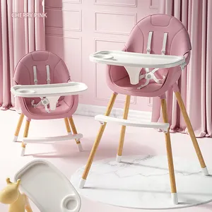 Kursi makan kayu bayi, desain terbaru kualitas terbaik bangku bayi kursi modern tinggi