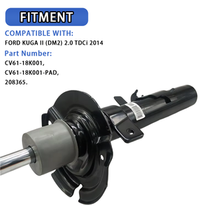 Ammortizzatore Anteriore Sinistro PAT <span class=keywords><strong>per</strong></span> <span class=keywords><strong>Ford</strong></span> <span class=keywords><strong>FOCUS</strong></span> Kuga II (DM2) 1.5 Tipo Vecchio CV61-18K001 - Product Image 2