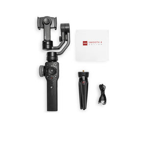 Para ZHIYUN <span class=keywords><strong>Smooth</strong></span> 4 <span class=keywords><strong>Estabilizador</strong></span> de cardán de teléfono de mano de 3 ejes Compatible con iPhone <span class=keywords><strong>XS</strong></span> 11 para HUAWEI para teléfonos inteligentes Samsung - Product Image 1