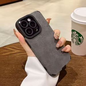 Fundas para Teléfono, Funda de Moda para iPhone 16 15 14 13 12 11 Pro Max 16 Plus, Piel Sintética, Protección Completa de la Lente, Fundas Traseras - Product Image 3