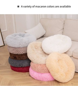 Cama Redonda de Felpa para Mascotas, Cálida y Suave para Invierno, Lavable a Máquina, Cama de Lujo para Perros, Caseta para Gatos, Alfombra para Mascotas, Venta al por Mayor - Product Image 5
