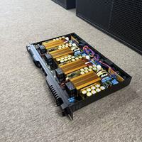 BRJ BO-4120 4 Kanal 1U Rackmount 4*1200W Penguat Audio Profesional 4 Kanal Kelas D Penerima Stereo Digital Untuk Sistem Suara