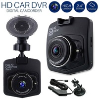 Caméra embarquée Ai Car Dashcam Mini 720p 1080P pour moto, écran IPS 2,2 2,4 pouces, boîte noire DVR pour voiture