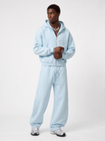 Veste zippée en molleton de coton épais pour homme, coupe ample et rétro, style streetwear américain, collection Hiver 2026