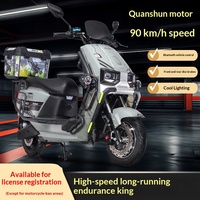 Scooter électrique urbain de haute qualité 1000W, 72V20AH, moto électrique pour adulte, 2 places pour livreur