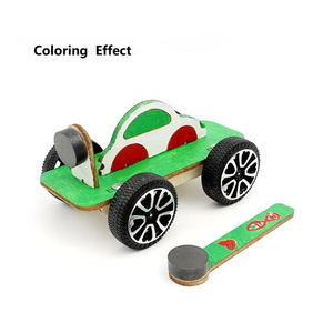 Enfants High-tech Petit Modèle Jouets Éducatifs pour Enfants DIY À La Main <span class=keywords><strong>Science</strong></span> Expérience Magnétique <span class=keywords><strong>Voiture</strong></span> Assemblé Jeux - Product Image 2