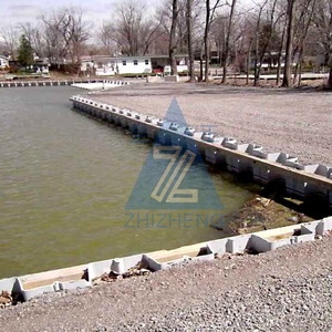 PVC damwandplaten type Z, conform ASTM-norm, vinyl damwandplaten, zeewering, keringen, overstromingsbescherming - Product Image 6