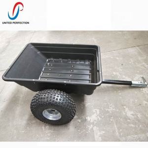 Promotion de mars 2020 : <span class=keywords><strong>Remorque</strong></span> utilitaire en plastique de 300 L (10 pieds cubes) pour VTT, livraison rapide, petite taille, remorques pour motos et VTT - Product Image 5