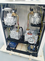 Dispensador de Combustible con 2 Boquillas, Doble Producto, 220V/380V, Precisión del 0.30% con Medidor de Flujo y Pantalla LCD para Gasolinera en Kenia