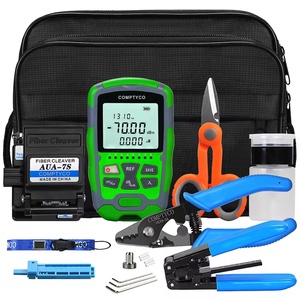 Kit d'outils FTTH pour fibre optique, cisaille à fibre optique, mini mesureur de puissance optique 4 en 1 avec localisateur de défauts visuels 30 mW, kit de fibre optique - Product Image 2