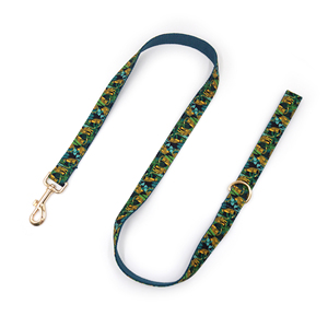 Set 3 Pezzi Collare, Guinzaglio e Fiocco per <span class=keywords><strong>Cani</strong></span> con Stampa Leopardata Popolare 2026 - Incisione Laser Nome Cane e Numero Telefono Proprietario - Product Image 3