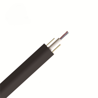 Cable de fibra óptica de modo único aéreo al aire libre de telecomunicaciones Precio Gyfxty con FRP