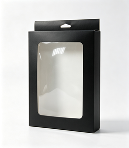 Wholesale Custom Printed Clear Window Paper <b>Box</b> Folding Packaging <b>Box</b> for Doll, Cosmetics <b>Display</b> - Product Image 1