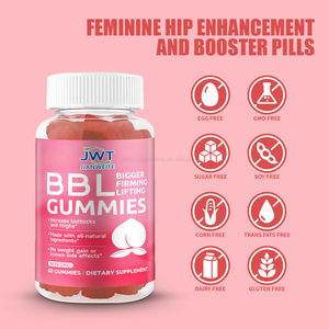 Gomas de Ervas Naturais para Aumento e Firmamento de Glúteos e Coxas, para Modelagem e Realce de Curvas, Fabricante Bbl - Product Image 5