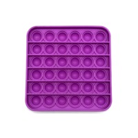 Pop Pop Bubble Sensory Fidget Toy Besoins spéciaux Soulagement du stress Cadeau pour adultes Enfants autistes Fabriqué en silicone Pâques