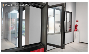 Phật sơn hợp kim nhôm cửa ra vào và cửa sổ với kính cường lực đôi cho ngôi nhà - Product Image 3