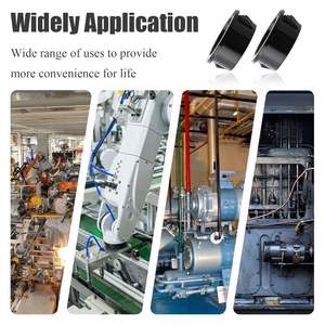 บูชพลาสติกคุณภาพสูงแบบเปิด สีดำขาว สำหรับงานนิรภัย  แบบสแนปอิน - Product Image 6