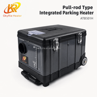 Calentador Diésel OkyRie Flagship Toolbox de 5KW con Tanque Integrado de 5L, Pantalla TFT Ultra HD, para Acampar Fuera de la Red, Autocaravanas y Casas Rodantes