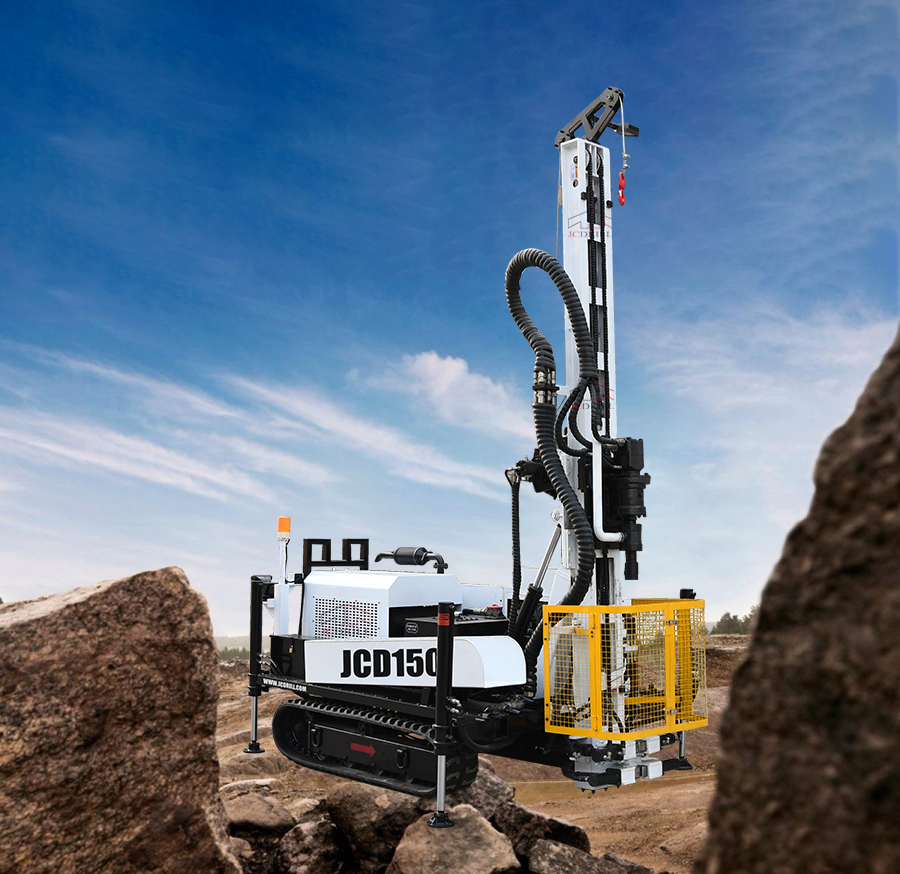 Wireline Diamond Prospecting Core Drill Rig Machine Light Weight Jcd150