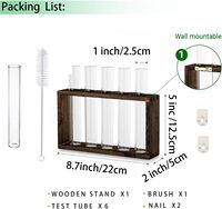 Rak Tanaman Bulat Ramah Lingkungan dari Kayu Pinus untuk Bunga/Tanaman Hijau Terarium Asal Vietnam Merek MSP Model No.1.5
