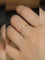 Bagues pour femmes plaquées or 925, tendance, pour anniversaire, mariage, fiançailles, bijoux faits main, zircon, délicats, scintillants, pour fêtes, dropshipping