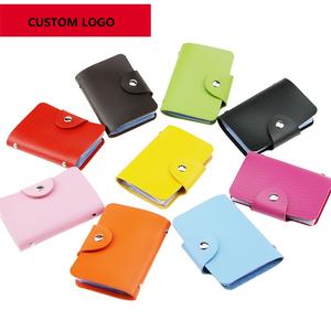 Titular de la tarjeta de crédito personalizado de 24 bits de bolsillo de la tarjeta bancaria de negocios de gran capacidad de PVC Clip de almacenamiento de efectivo - Product Image 1