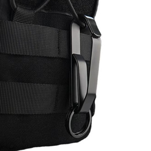 In acciaio inossidabile cintura di sicurezza in vita portachiavi da uomo con Clip chiave staccabile portachiavi in metallo per impieghi pesanti portachiavi con 2 portachiavi - Product Image 4