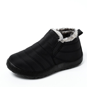 Botas de <span class=keywords><strong>nieve</strong></span> <span class=keywords><strong>impermeables</strong></span> con forro de piel cálida y suela de PU suave antideslizante <span class=keywords><strong>para</strong></span> invierno, botas de <span class=keywords><strong>nieve</strong></span> <span class=keywords><strong>para</strong></span> hombres y mujeres - Product Image 4