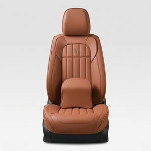 Funda Universal de Cuero para Asientos de Coche, Juego Completo, Apta para Coches de 5 Plazas, Protección Interior, Hecho en China - Product Image 5