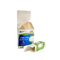 Impression personnalisée LED économie d'énergie ampoule interrupteur boîte d'emballage électrique boîte d'éclairage de prise boîte en carton ondulé