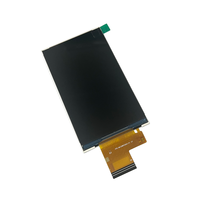 Layar LCD 4.3 Inci 480x800 Antarmuka SPI RGB 40 Pin IC Driver ST7701S 350 Nits Modul LCD TFT Layar IPS untuk Perangkat Genggam