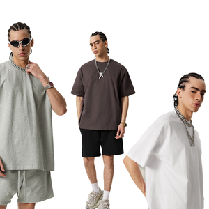 Camisetas Personalizadas 100% Algodón con Logotipo Bordado, Camisetas de Alta Calidad para Hombre, Estilo Urbano, Tallas Grandes - Product Image 3