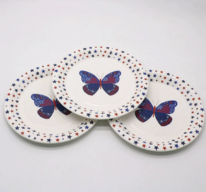 <span class=keywords><strong>Assiettes</strong></span> <span class=keywords><strong>en</strong></span> papier jetables - Écologiques et robustes pour les pique-niques et les fêtes - Product Image 2