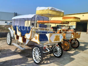 Charrette à Chevaux Électrique de Luxe et Haut de Gamme pour Visites Touristiques, Fabrication Chinoise - Product Image 4