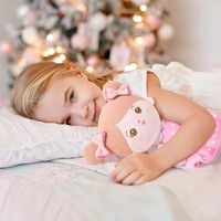 Poupée en peluche personnalisée directement de l'usine, jouets en tissu rembourrés, mignons jouets en peluche doux pour bébés