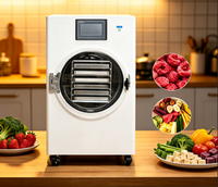 Petit sécheur par congélation sous vide pour aliments, machine de lyophilisation avec système de cavitation sous vide