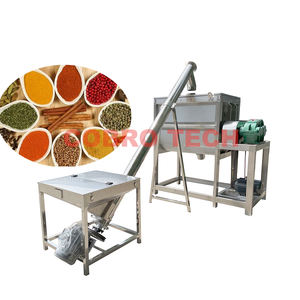 Mélangeur de construction automatique SUS 316L mélangeur de dosage et de dosage des ingrédients alimentaires mélangeur à ruban horizontal - Product Image 6