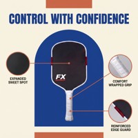 Précommande FX 2026 Yiheng Personnalisable Nouveau Noyau Nid d'Abeille Sans Bordure 16mm Rugueux pour Raquette de Pickleball en Fibre de Carbone T700