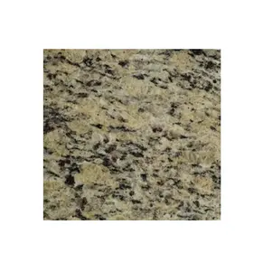 Brasil Giallo Cecilia batu granit alami dalam Lapping piring ambang jendela kamar mandi Vanity topTile Plate