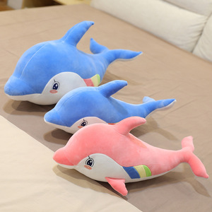 <span class=keywords><strong>Dauphin</strong></span> en <span class=keywords><strong>peluche</strong></span> géant personnalisé 40CM 60CM 80CM 100CM Jouets en <span class=keywords><strong>peluche</strong></span> pour la décoration de la maison - Product Image 5