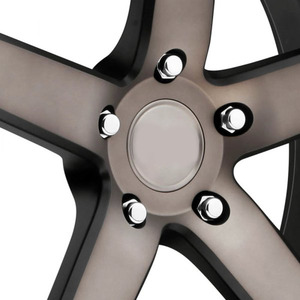 Rines Negros para Auto de 18, 19 y 20 Pulgadas, 5 Radios, Cóncavos, Ligeros, para Autos de Pasajeros <span class=keywords><strong>Honda</strong></span> Accord, VW Passat 4Motion, Toyota Forum - Product Image 4