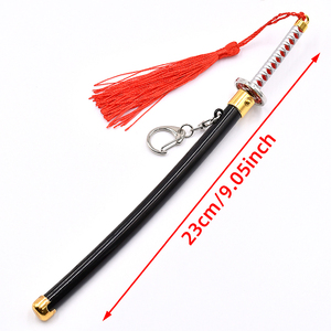 พวงกุญแจดาบอนิเมะแบบป๊อปอัพ รุ่นซุยริ คานาโอะ สไตล์อนิเมะ ดาบปีศาจ ขนาด 23 ซม. ผลิตจากโลหะผสมสังกะสี  ร้านค้าโรงงาน - Product Image 6