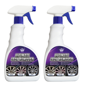 Leistungsstarker 500ml Eisenfleckenentferner-Spray für hartnäckige Eisenablagerungen, Bremsstaub, Metallstaub, Eisenentferner für Autofelgen - Product Image 2